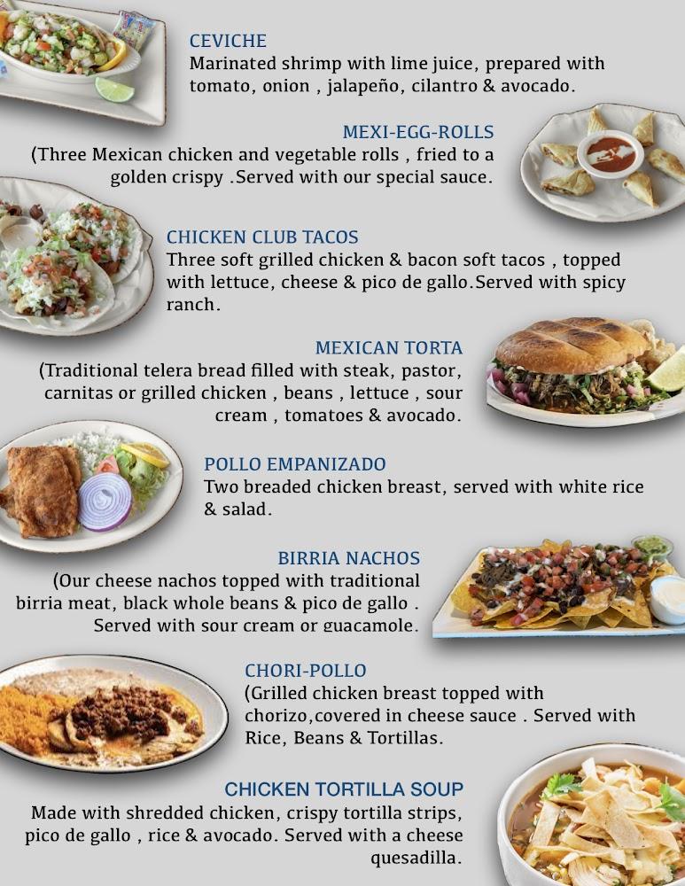 Agave's 109 Menu image 1